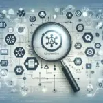 "API dependency inspection tools displayed on a laptop screen, highlighting key features for dynamic analysis in modern software development."